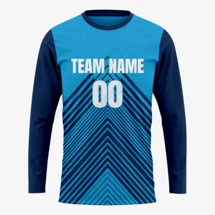 Personalized Goalkeeper Jersey for Soccer Players - Blue