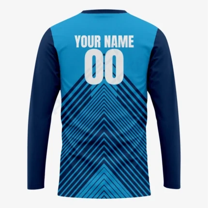 Alternative view of Personalized Goalkeeper Jersey for Soccer Players - Blue
