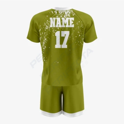 Alternative view of Personalized Apple Green Lacrosse Uniform – Pro Fit