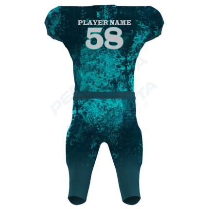 Alternative view of American Football Uniform Art No.44