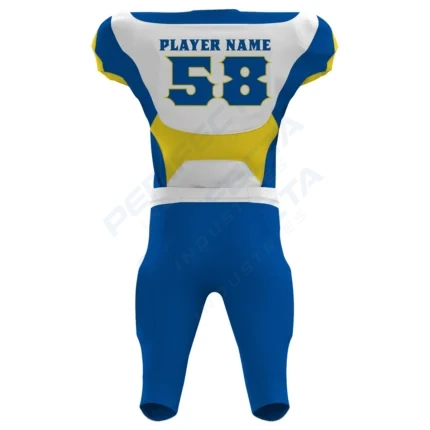 Alternative view of American Football Uniform Art No.42