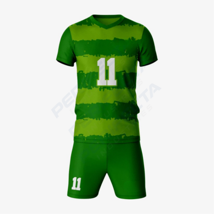 Green Custom Volleyball Uniform Set for Teams