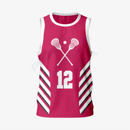Custom Men's Mulberry Lacrosse Pinnie