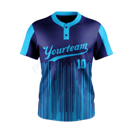 Baseball 2 Button Jersey Art No.70