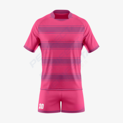 Custom Deep Pink Rugby Gear for Your Team